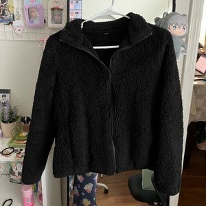 Uniqlo Fuzzy Zip Up